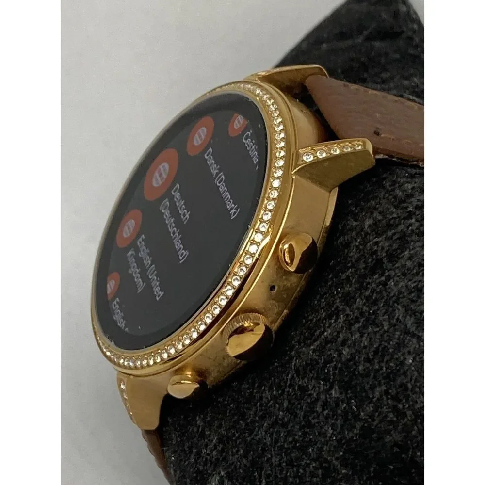 Fossil Gen 4 Authentic Digital Dial Smart Watch Custom Band FTW6015 LT305
